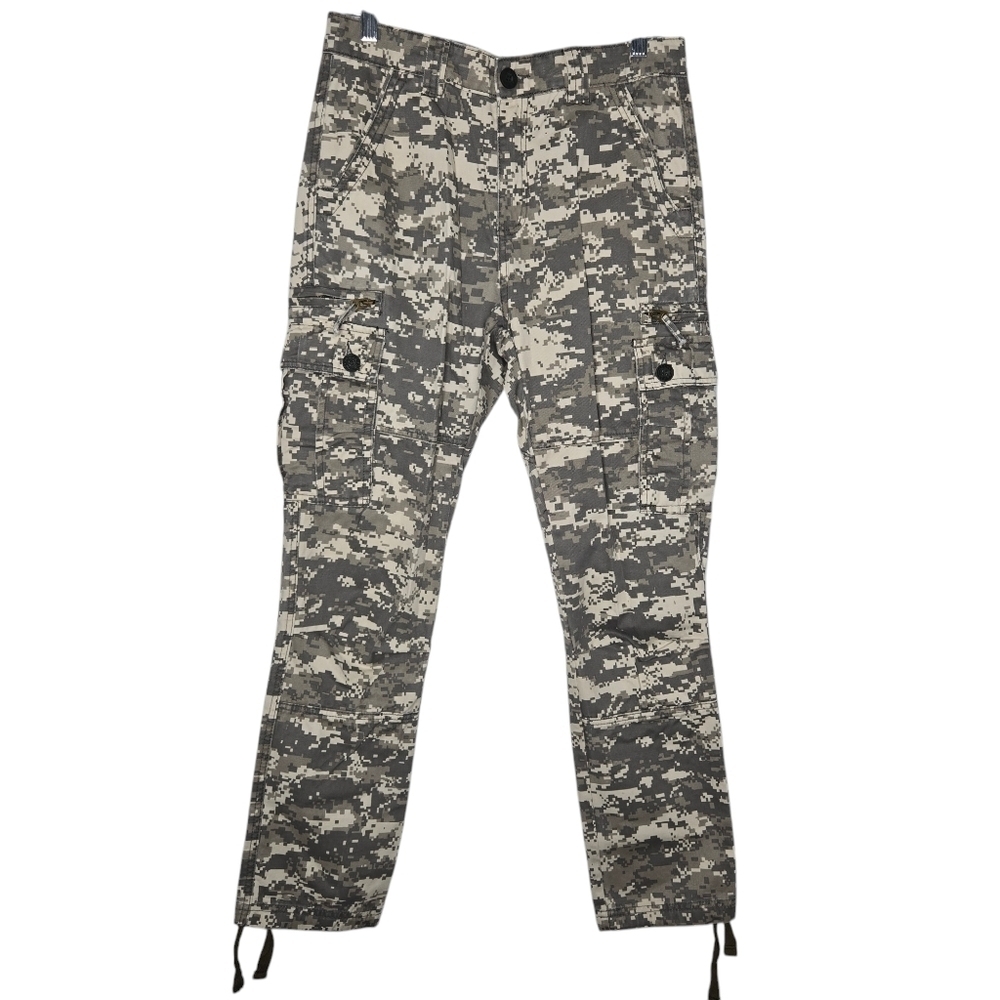 Mustway Mens US Army Grern Digital Pixel Camoflauge Tactical Cargo Pants Size 31